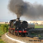 El Tren dels Llacs entre Termens i Vilanova de la Barca